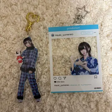 꿈 먹는 NEON 하우키 아크릴 키링 세트