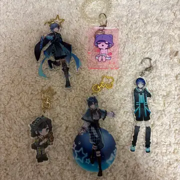 꿈 먹는 NEON 하우키 아크릴 키링 세트