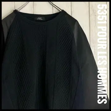 5351 POUR LES HOMMES 도킹 나일론 니트 46