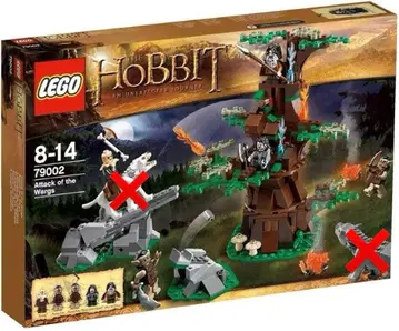 레고 호빗 웩의 공격 79002 웩 외