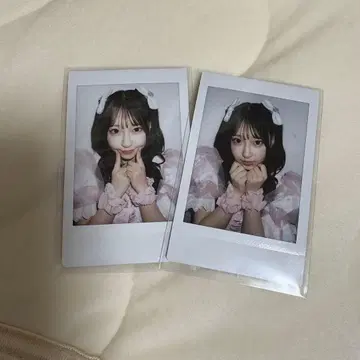 사쿠라바 하루카 폴라로이드 2장 묶음 판매