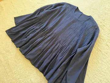 [미사용 새상품] maisondesoil 메종드소일 핀턱 풀오버