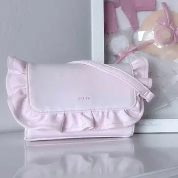 JILTU petit frill shoulder bag baby pink