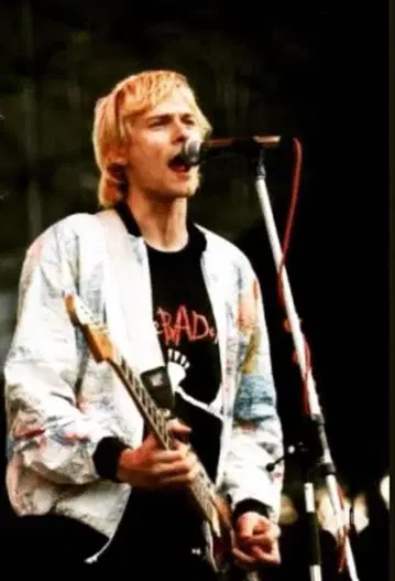 너바나 착용 80년대 지구본 자켓 정품 made in USA