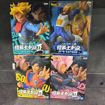 새상품 드래곤볼 초 초전사 열전 II 손오공 & 오공 블랙 4점