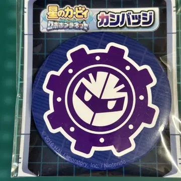 닌텐도 3DS 별의 커비 로보보 플래닛 메타나이트 캔뱃지