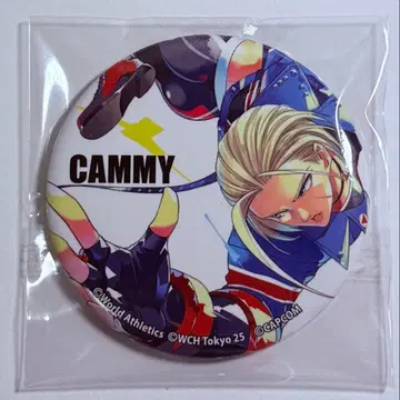 도쿄 2025 세계 육상 스트리트 파이터 6 콜라보 캔뱃지 캐미