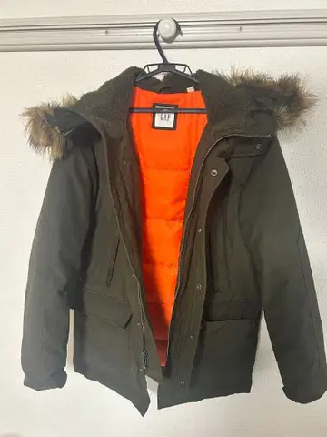 GAP 올리브 모즈 코트