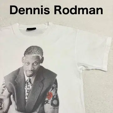 오늘의 트렌드 데니스 로드맨 티셔츠 L 사이즈 빈티지