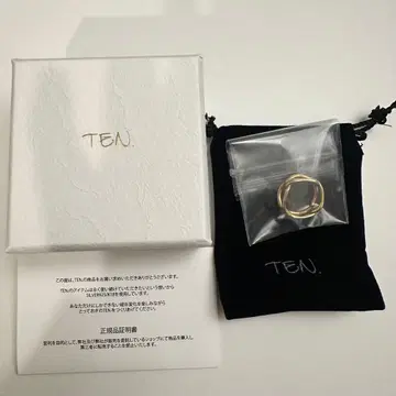 새상품 TEN. 텐 페이트 반지