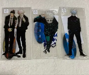 [ 주술회전 ] 아크릴 MEGA 피규어 고죠 사토루, 게토 스구루