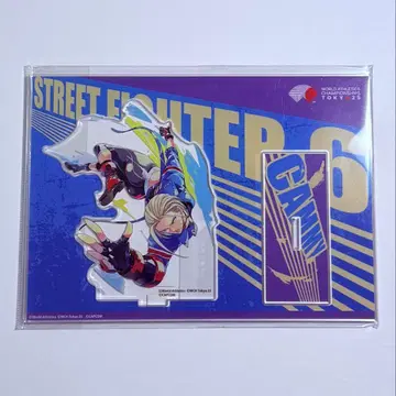 도쿄 2025 세계 육상 스트리트 파이터 6 콜라보 아크릴 스탠드 캐미