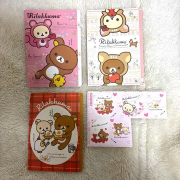 [레어] 리락쿠마 가챠가챠 씰 세트