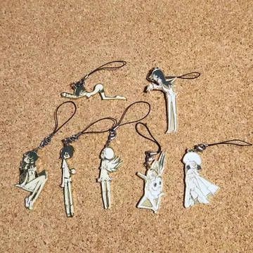 모노가타리 시리즈 메탈 참 바케모노가타리 우에다 하지메 니시오 이신 키링