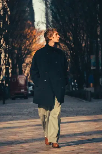 아프레쎄 A.PRESSE 피 코트 Pea Coat