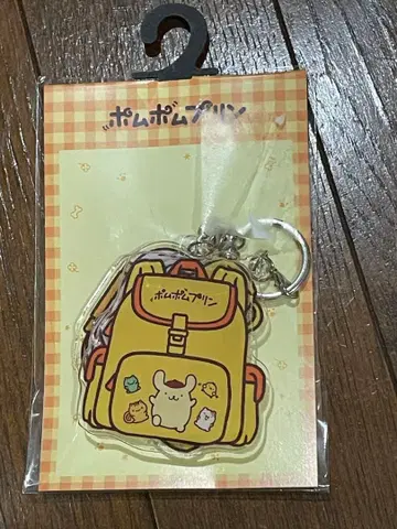 폼폼푸딩 참 키링 미사용 새상품