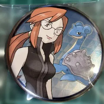 칸나 & 라프라스 포켓몬스터 캔뱃지 컬렉션 관동편