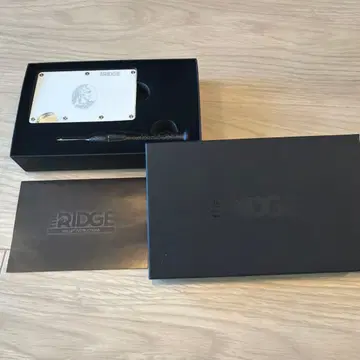 미사용 새상품 아멕스 AMEX the ridge 리지 머니클립