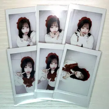 CUTIE STREET 사쿠라바 하루카 폴라로이드 6장 세트