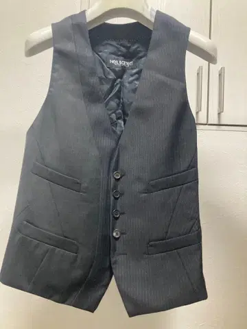 NEIL BARRETT 비대칭 베스트 46 닐바렛 그레이