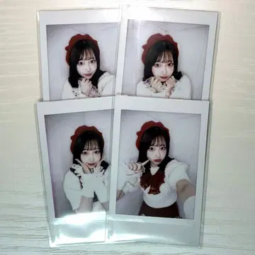CUTIE STREET 사쿠라바 하루카 폴라로이드 4장 세트