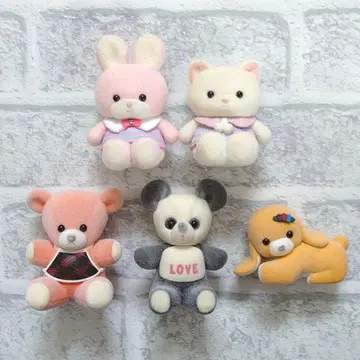 요시토쿠 봉제 인형 가챠 컴플리트 전 5종류