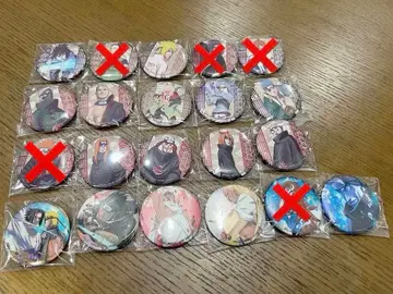 NARUTO 중국 캔뱃지 인회지장 묶음 판매 낱개 판매 가능