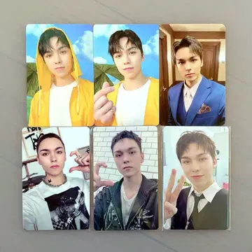 SEVENTEEN 혜택 봉입 트레이딩 카드 버논