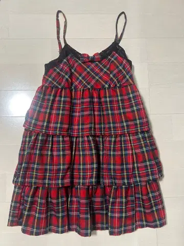 TRALALA 헤이세이 체크 원피스