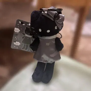 [ 정품 ] 헬로키티 스타일업 마스코트 엔젤 블랙 롱 레그