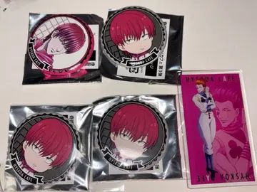 히소카페 히소카 캔뱃지 아크릴 카드