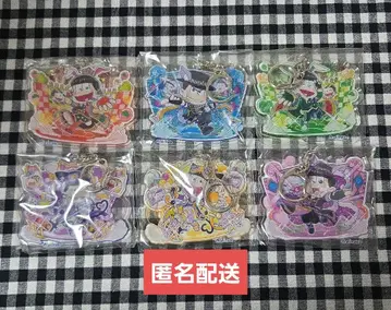 [미개봉 새상품] 오소마츠 6쌍둥이 파즈마츠 아크릴 키링 육둥이 세트