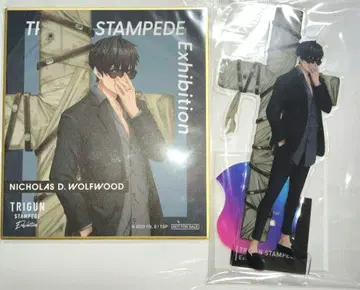 TRIGUN 트라이건 원화전 아크릴 스탠드 색지 니콜라스 울프우드