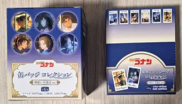 명탐정 코난 물음의 창가 톰스 캔뱃지 미니 포토 카드