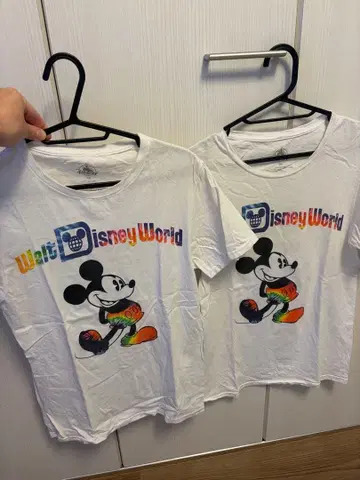 WDW 월트 디즈니 월드 미키T셔츠 2장 세트
