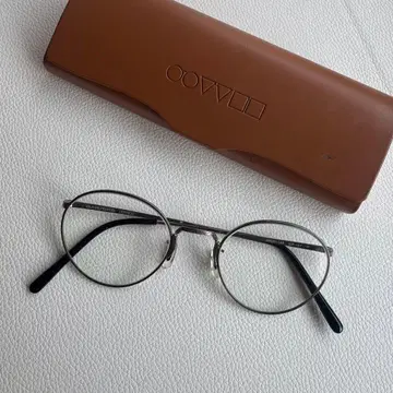 올리버 피플스 라운드 안경 실버/블랙