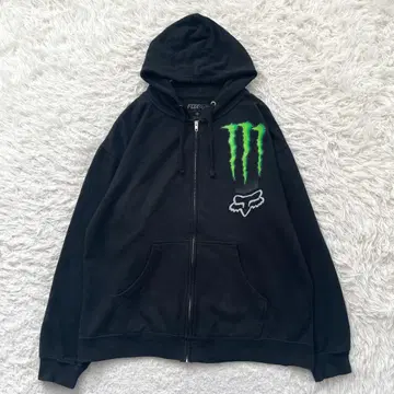 Monster FOX Racing 풀오버 후드티 빅 사이즈
