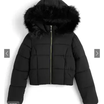 GRL 2Way 후드 부착 퍼 다운 자켓 ask143