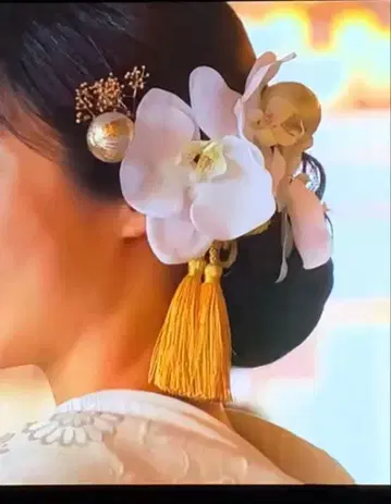 [ 새상품급 ] 시로무쿠 팔레놉시스 머리 장식