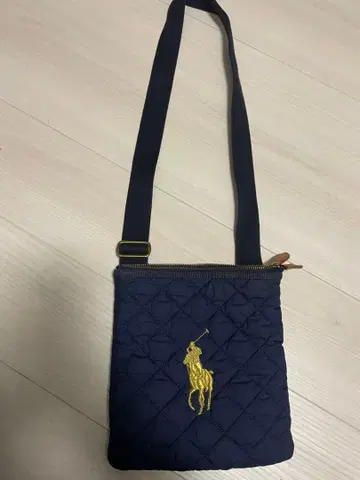 폴로 랄프 로렌 빅 포니 네이비 숄더백