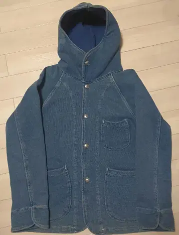 AOZORA 후드 데님 자켓 사이즈 3