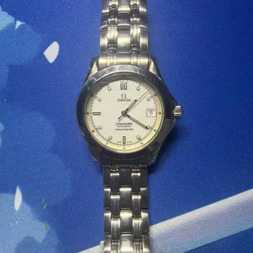 OMEGA 씨마스터 자동 와인딩 시계 스테인리스 스틸