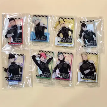 괴수 8호 POP-UP SHOP 아크릴 스탠드 8종 컴플리트 세트