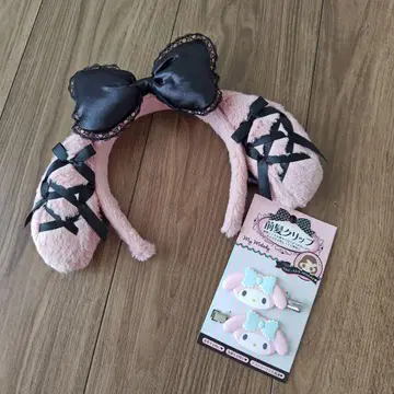 마이멜로디 머리띠 심야의 멜로쿠로 지뢰계 앞머리 클립