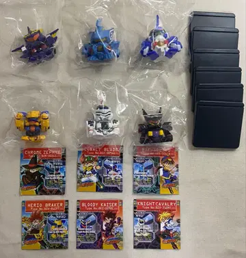 배틀 비다맨 제로 포징 피규어 전 6종 비닐 미개봉