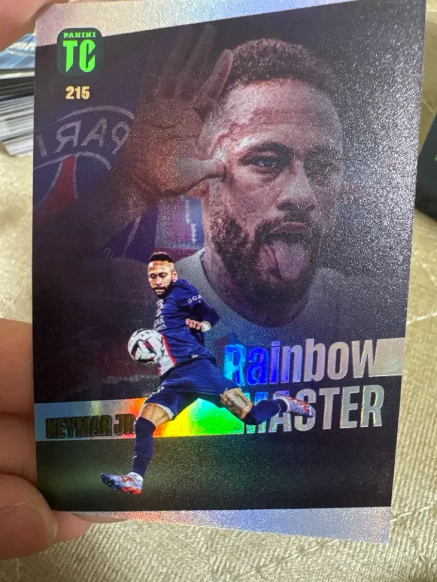 파니니 네이마르 주니어 Rainbow Master 카드