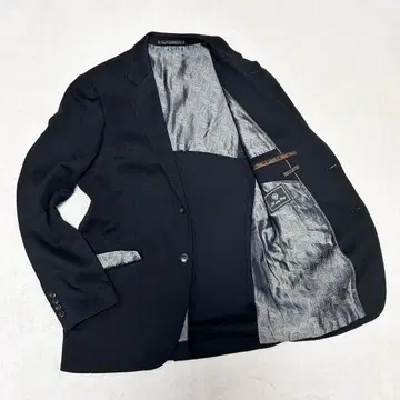 남성용 비기 MEN'S BIGI 테일러드 자켓 안감 페이즐리 무늬 L