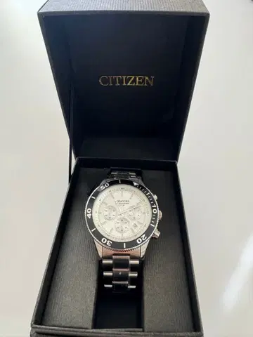 새상품 CITIZEN 시티즌 ARMURE 손목시계 크로노그래프