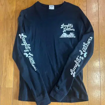 Langlitz Leathers 롱 슬리브 셔츠 XS 블랙
