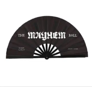 Lady Gaga MAYHEM Ball DANCIN FAN 부채 새상품